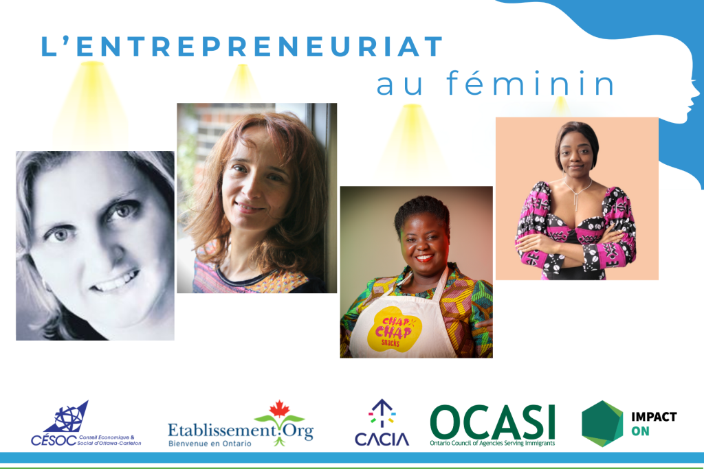 entrepreunariat au féminin, photo de Tecia, Chap Chap, Majorie Moulin, Christelle Davis, ORI-KREA