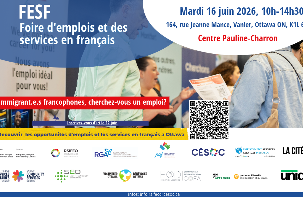 3e édition de la foire d’emplois en français du RSIFEO à Ottawa 